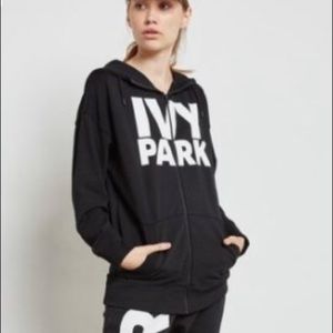 IVY PARK Oversized Zip Up Hoodie with tags